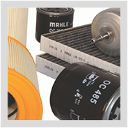 Image containing MAHLE filters.