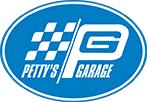 Petty's Garage Logo