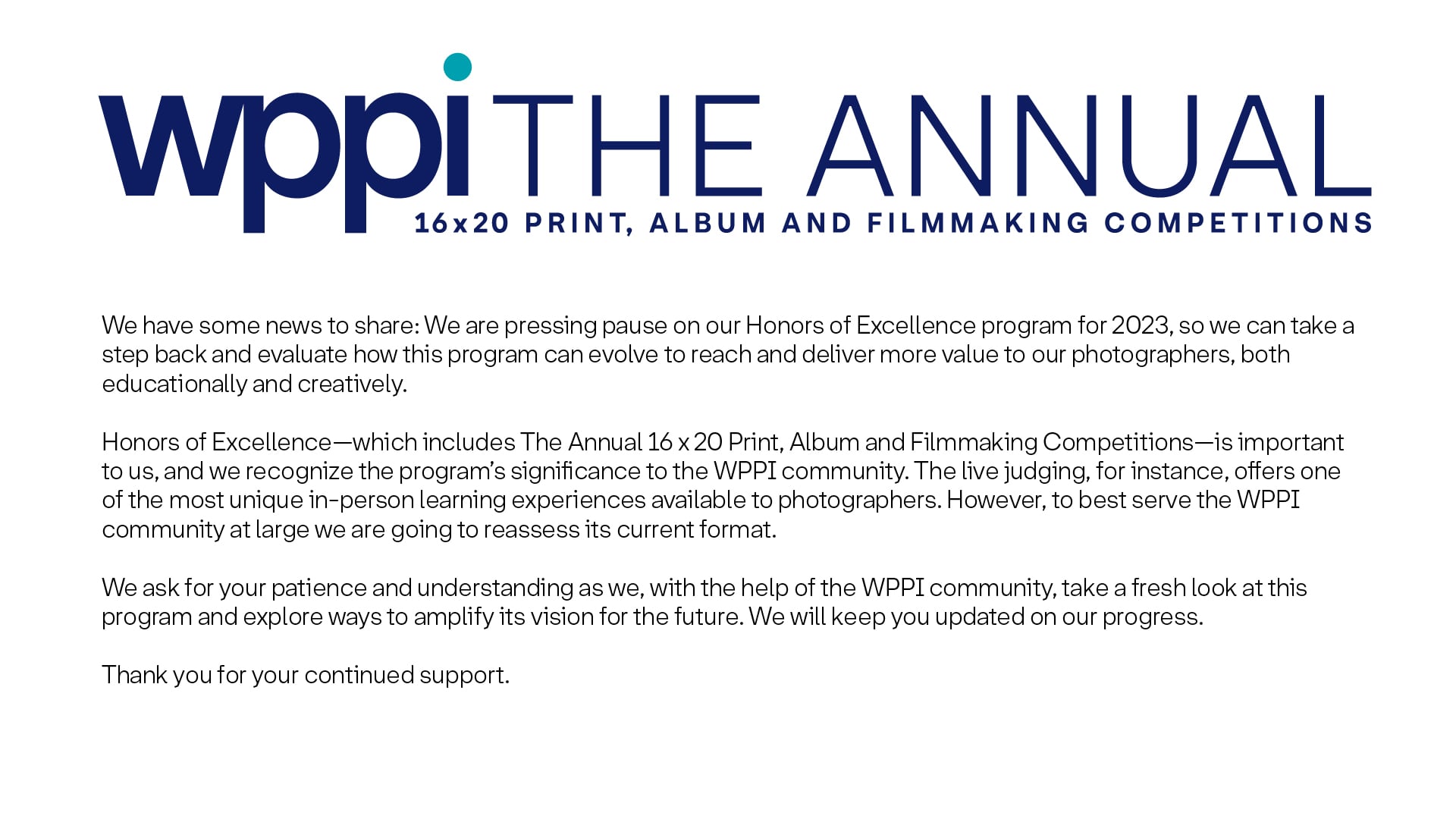 WPPI The Annual 2022 photo pic